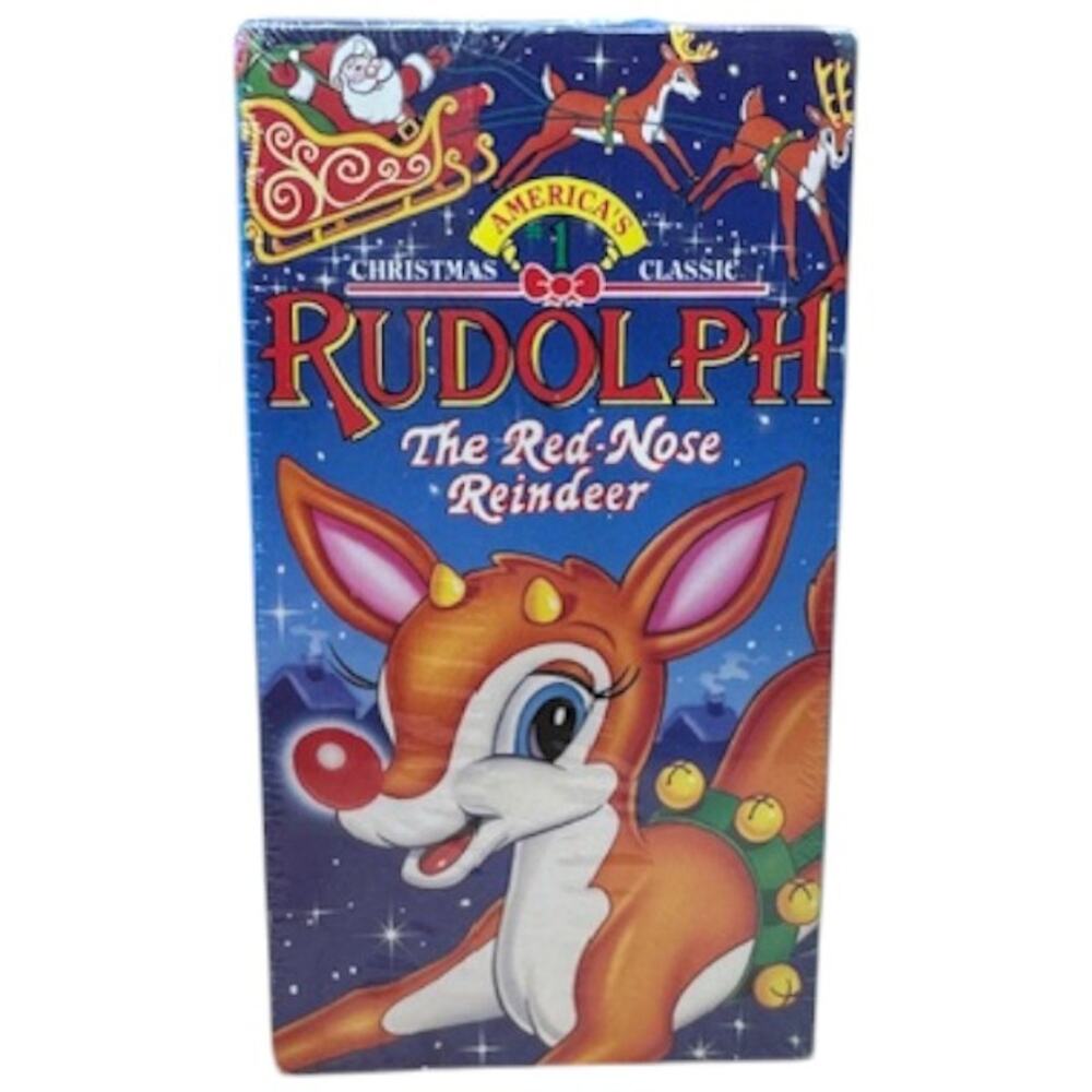 Rudolph the Red-Nosed Reindeer Sealed VHS